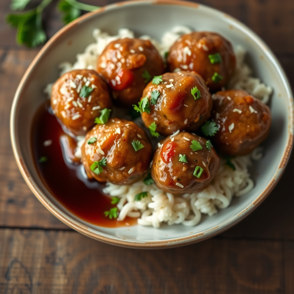 Sweet And Sour Meatballs