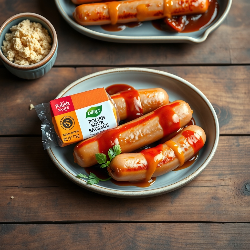 Sweet And Sour Polish Sausage