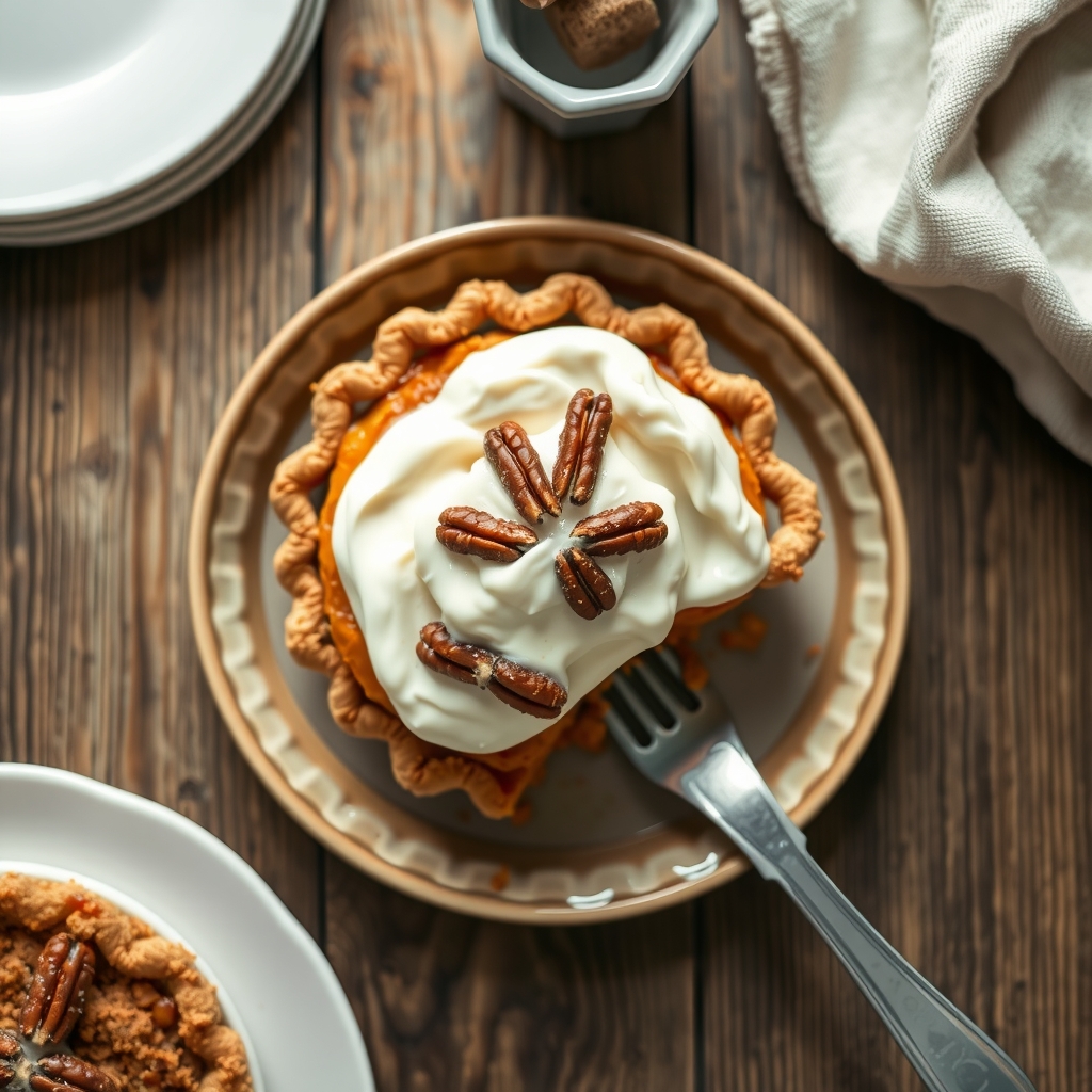 Sweet Potato Pecan Pie