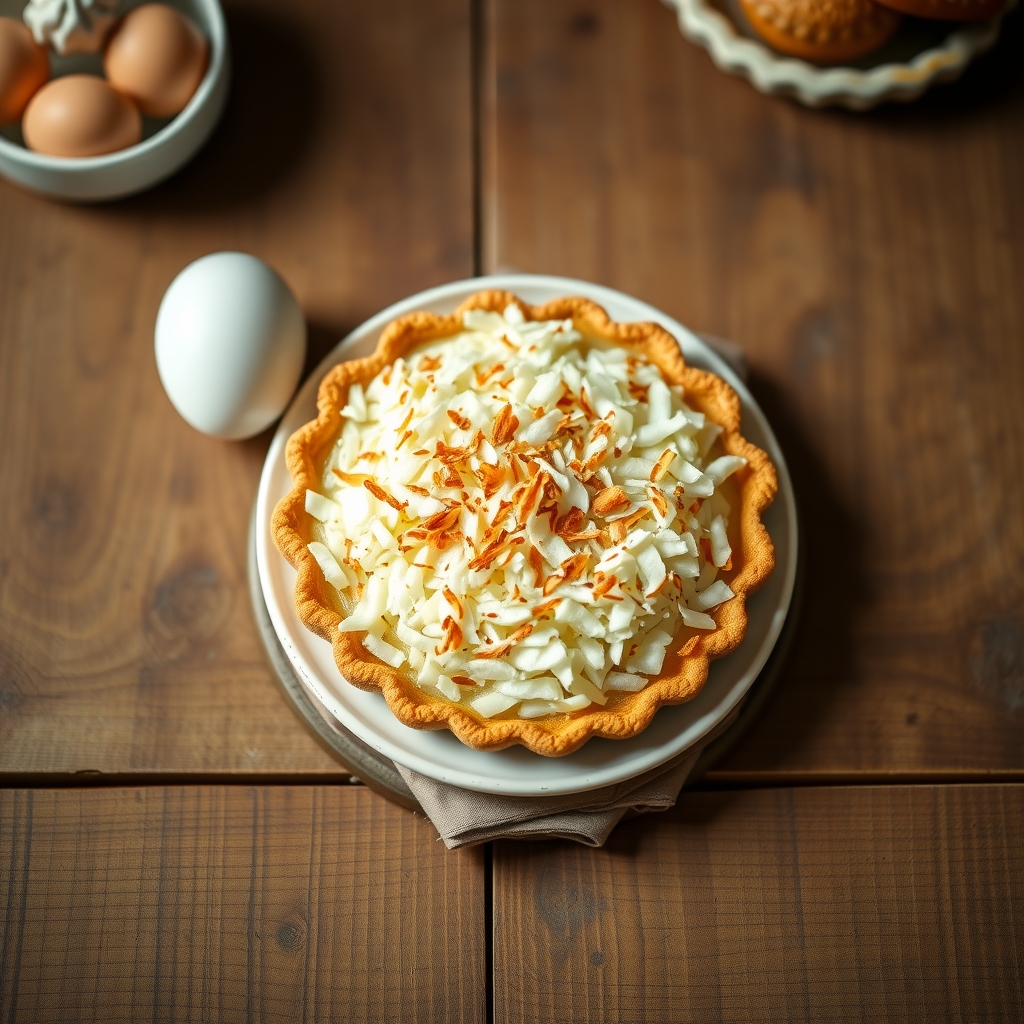 Toasted Coconut Pie