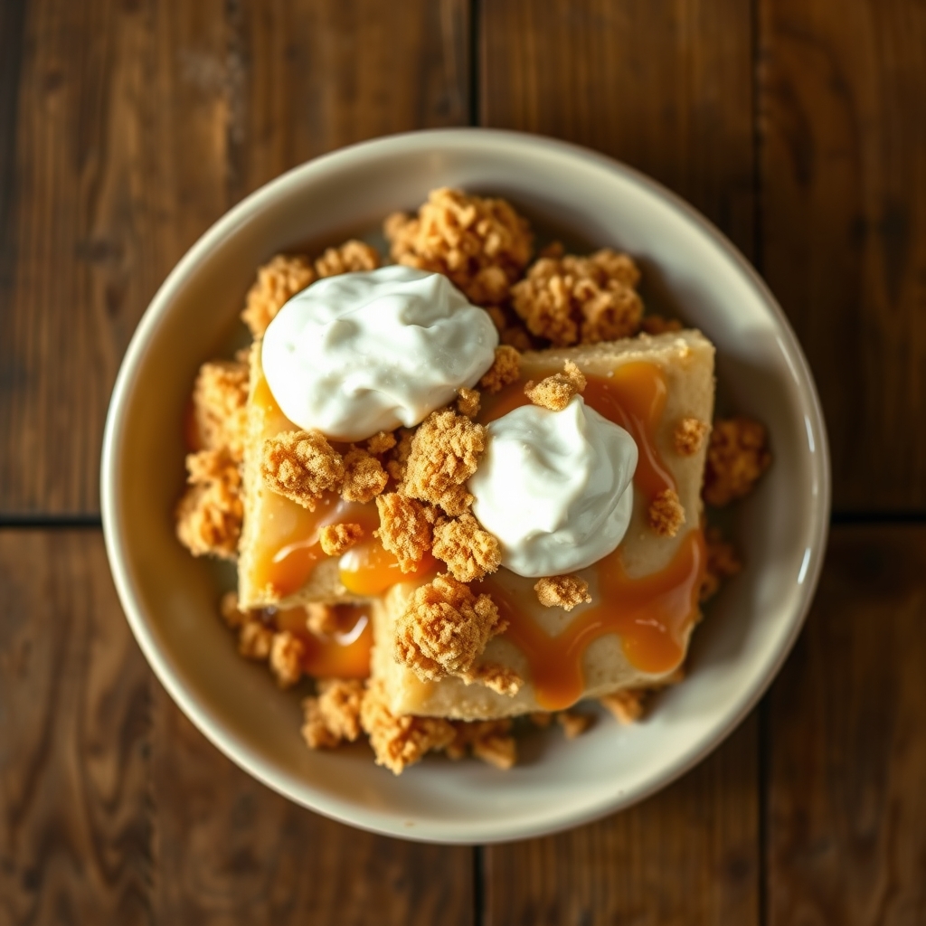 Toffee Refrigerator Dessert