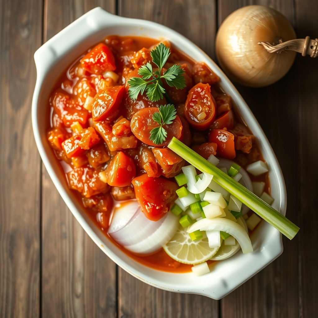 Tomato And Vegetable Mold