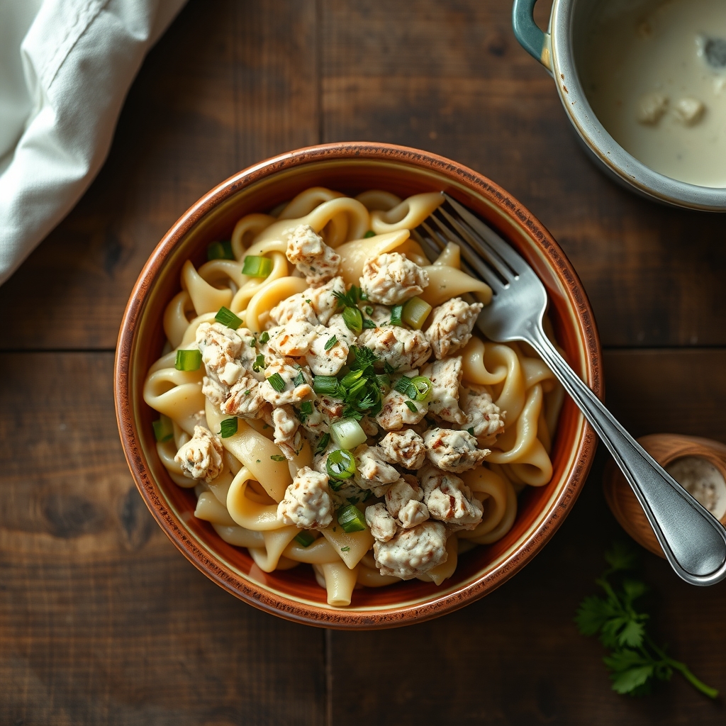 Tuna Noodle Casserole(Servings: 6. Prep Time: 10 To 15 Minutes)