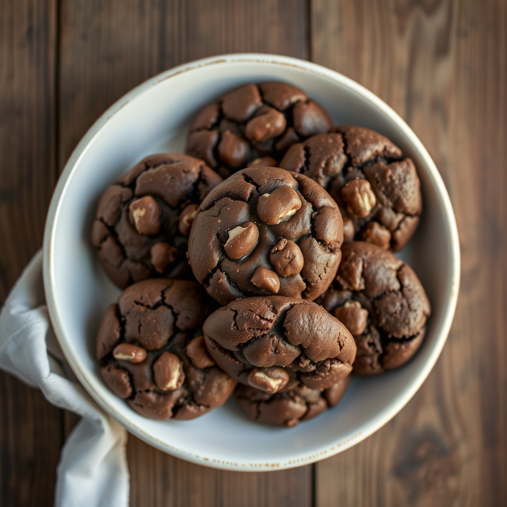 Unbaked Chocolate Cookies