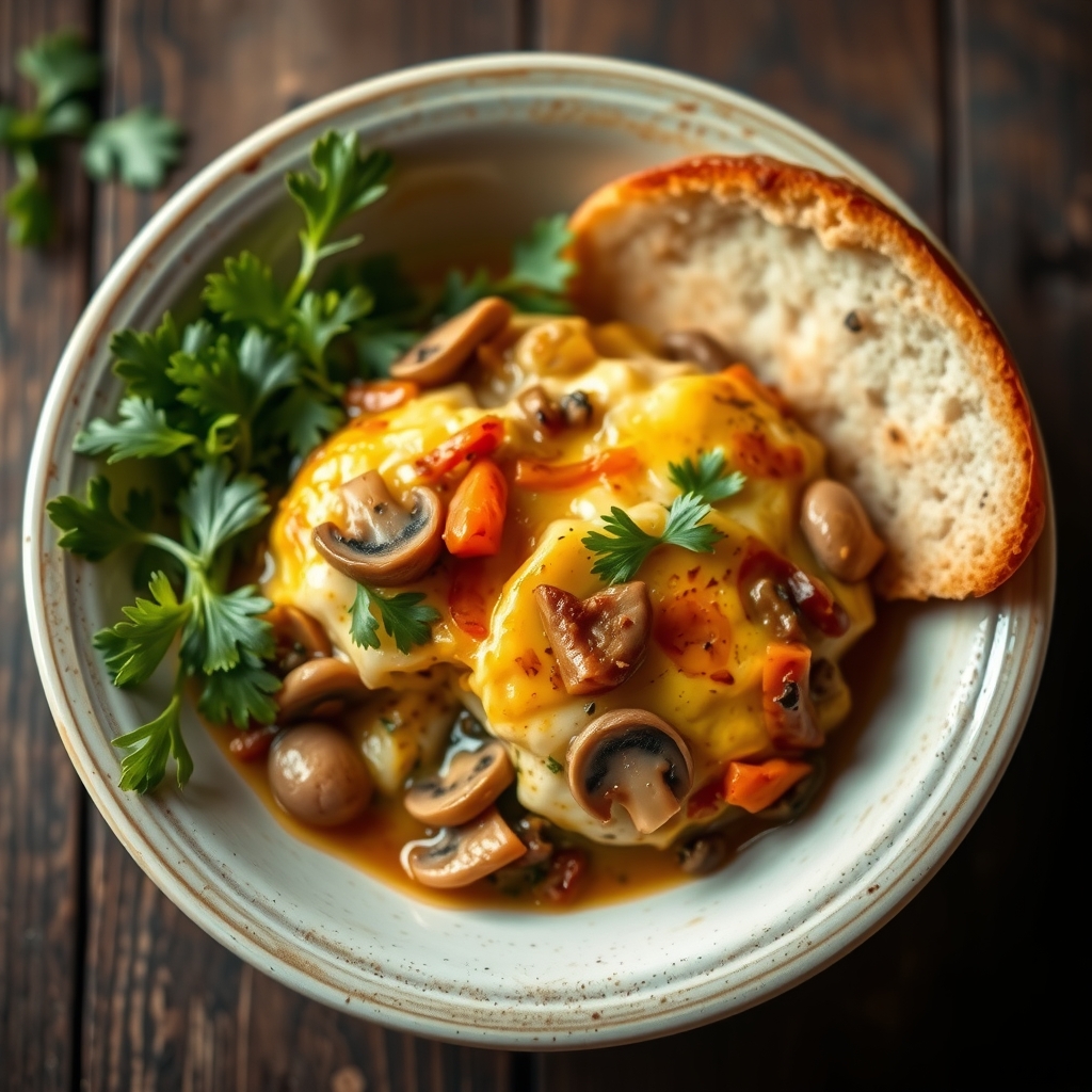Vegetable Cheese Bake