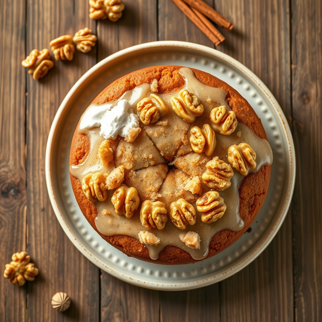 Walnut Spice Cake
