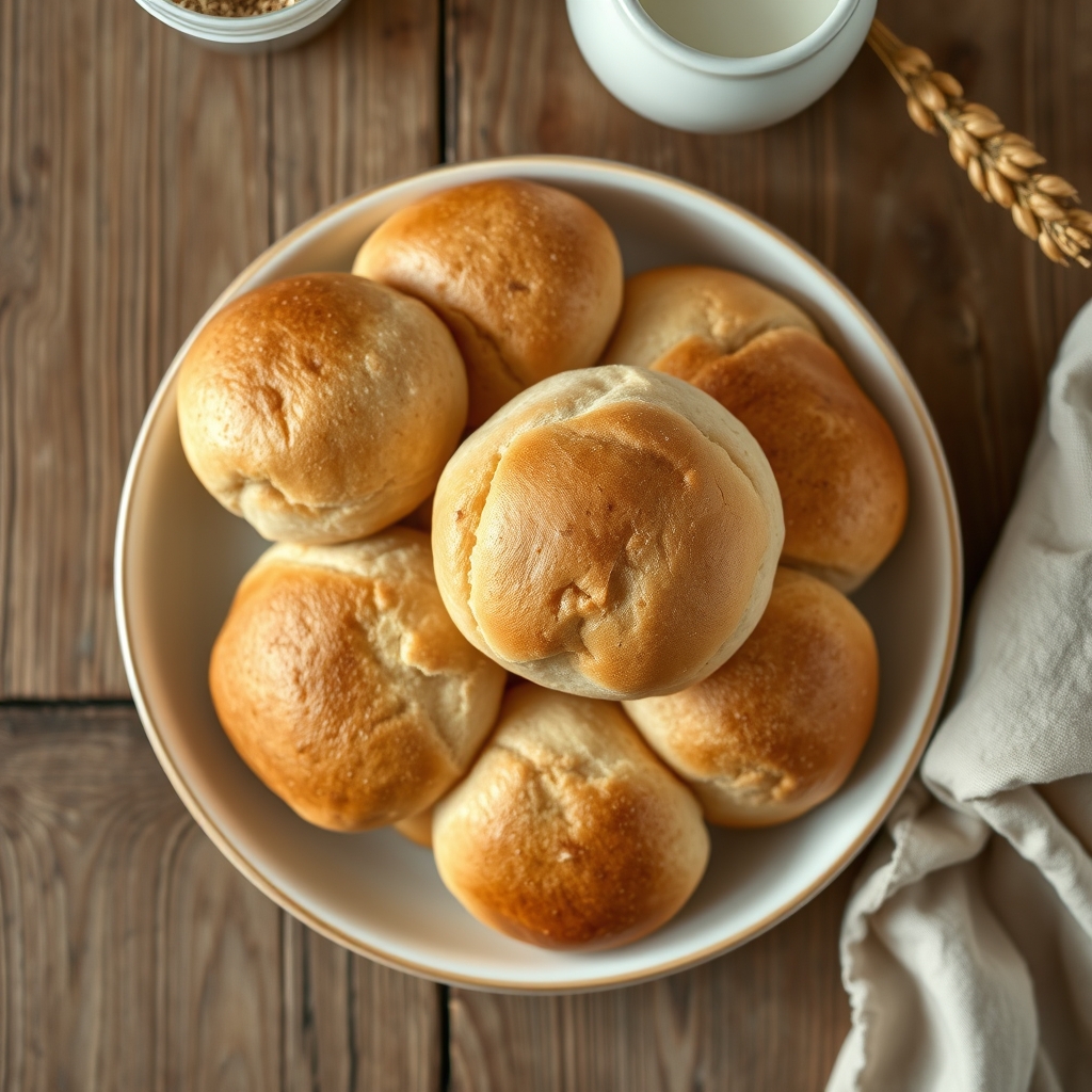 Whole Wheat Light Rolls