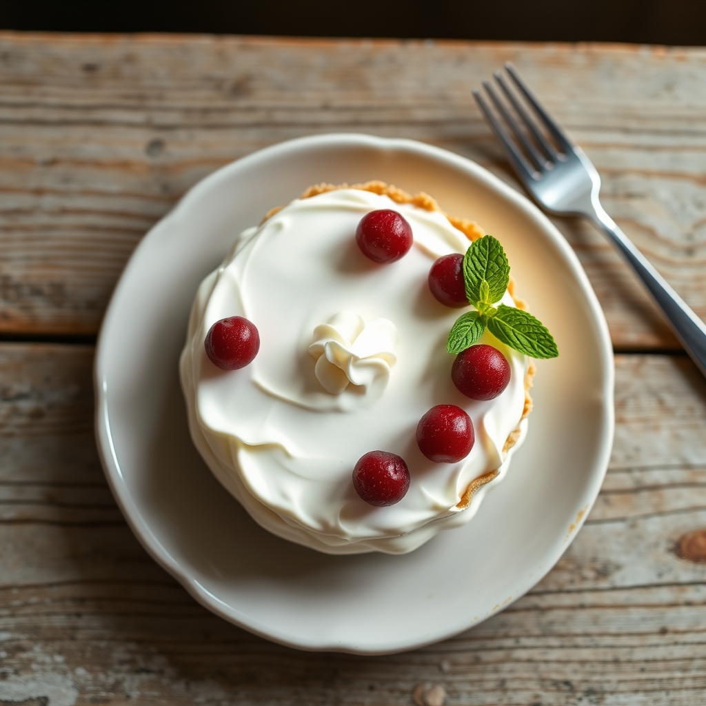 Yogurt Chiffon Pie