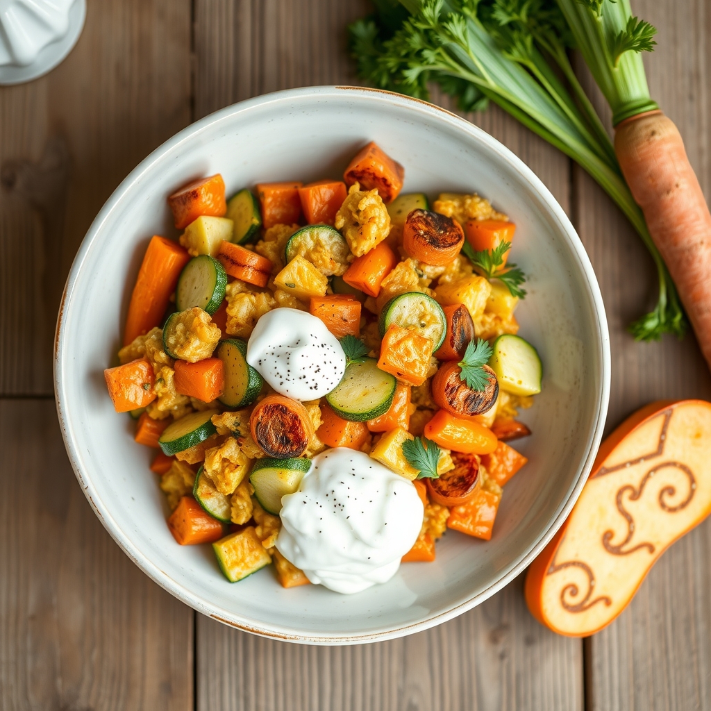 Zucchini-Carrot Casserole